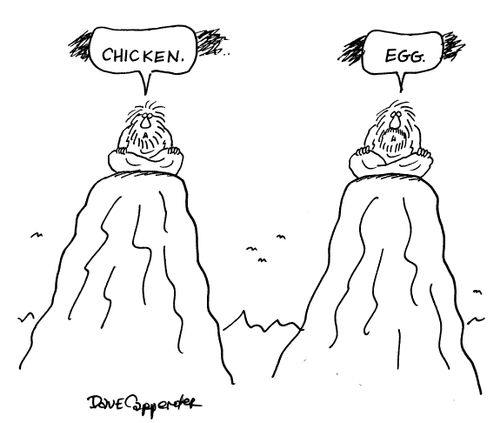 Chicken--Egg.
