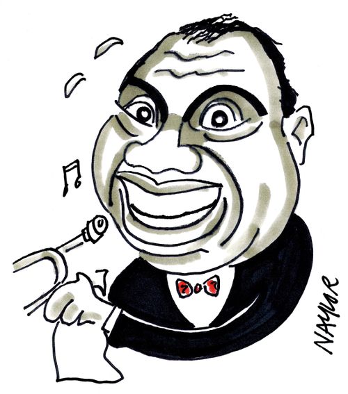 Louis Armstrong.