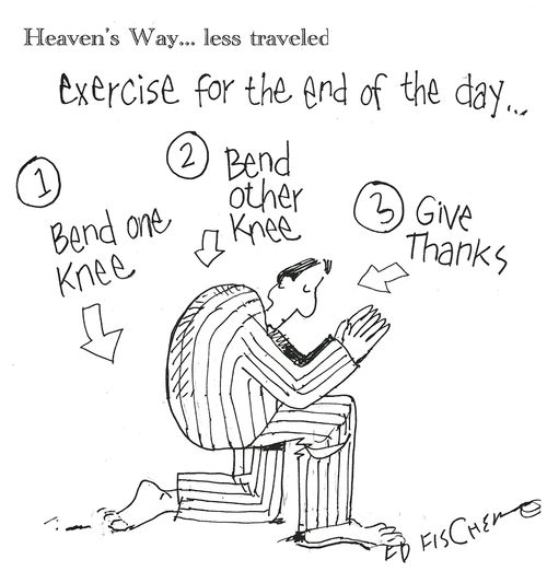 Exercise for the end of the day...