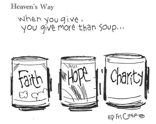 When you give, you give more than soup...