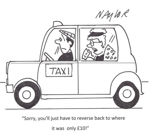 'Sorry, you'll just have to reverse back to where it was only £101'