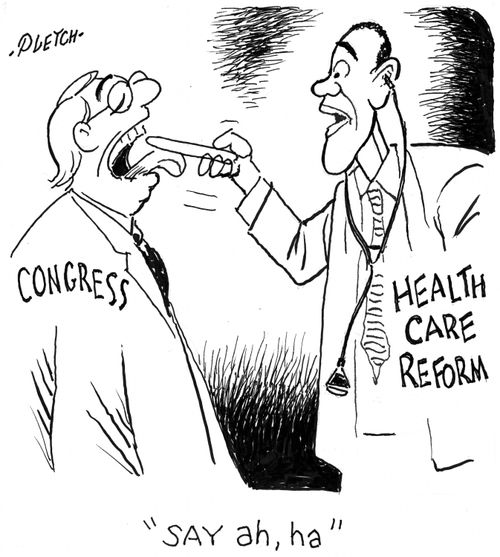 Obamacare: 'Say ah,ha'