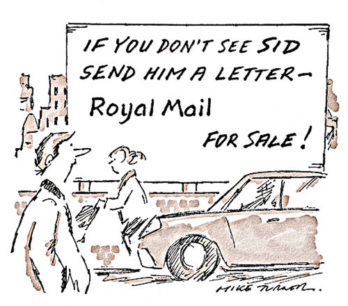 If you don't see Sid send him a letter - Royal Mail - For Sale!