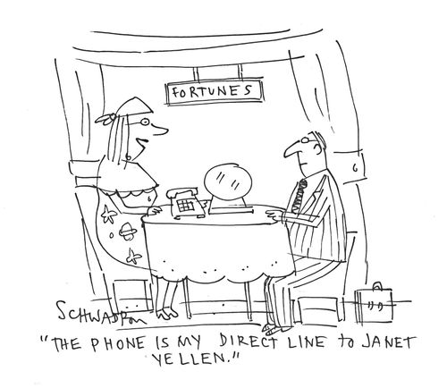 'The phone is my direct line to Janet Yellen.'