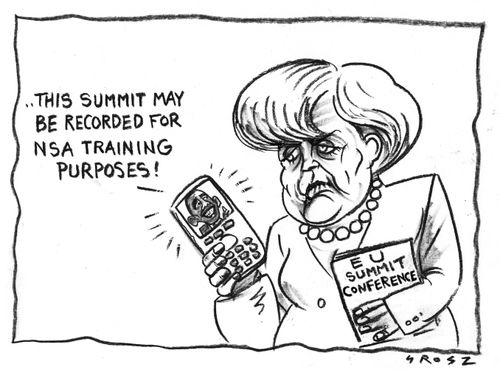 '...This summit may be recorded for NSA training purposes!'
