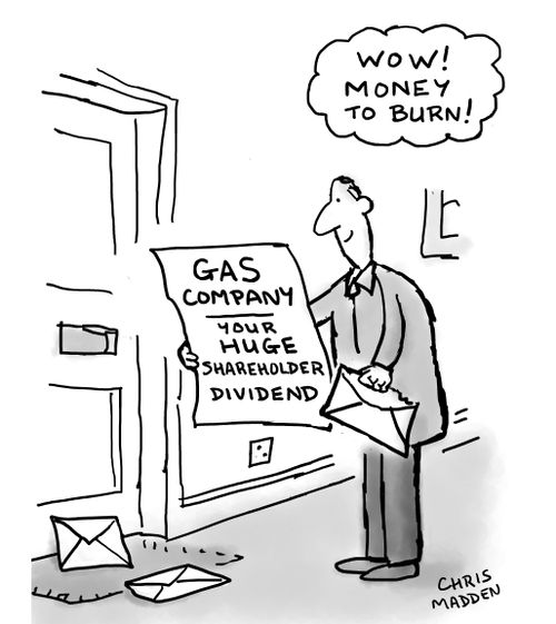 'Wow! Money to burn!'