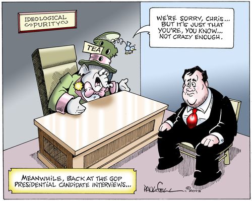 Meanwhile, back at the GOP presidential candidate interviews. . .