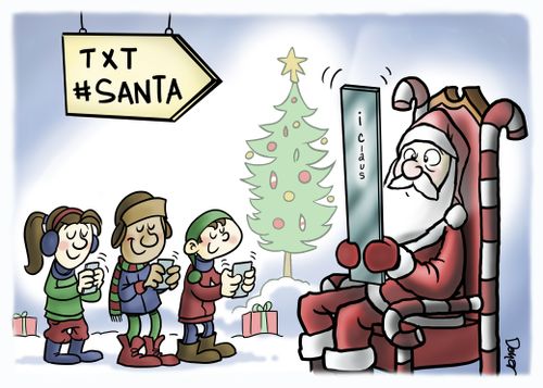 Text Santa