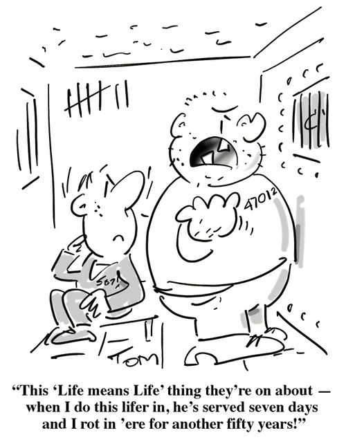 'Life means Life' inconsistency