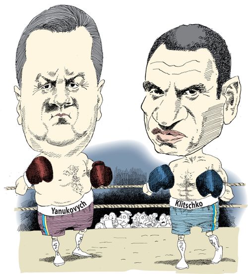 Ukraine: Yanukovych and Klitschko