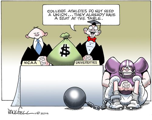'College Athletes do not need a union...they already have a seat at the table.'