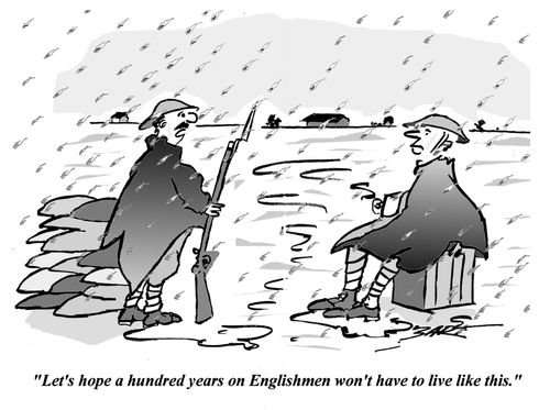 'Let's hope a hundred years on Englishmen won't have to live like this.'