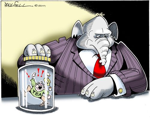 Tea Party Silenced