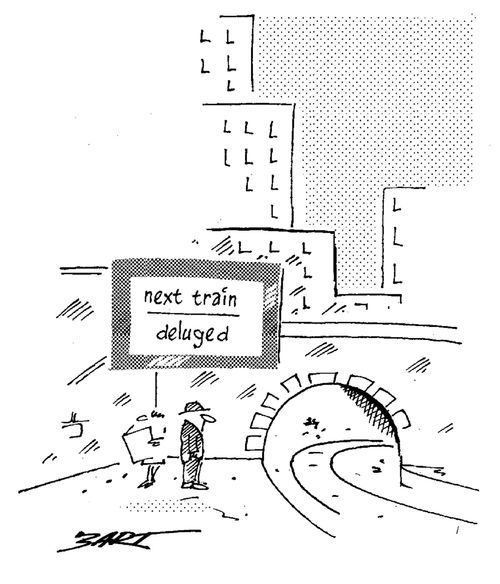 Next train: Deluged