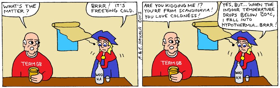 Sven Develops Hypothermia