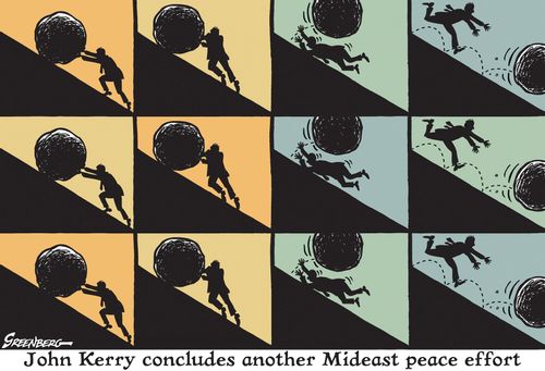 John Kerry concludes another Mideast peace effort.