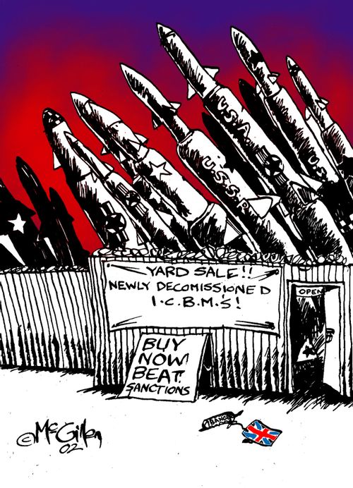 No India/Pakistan arms embargo
