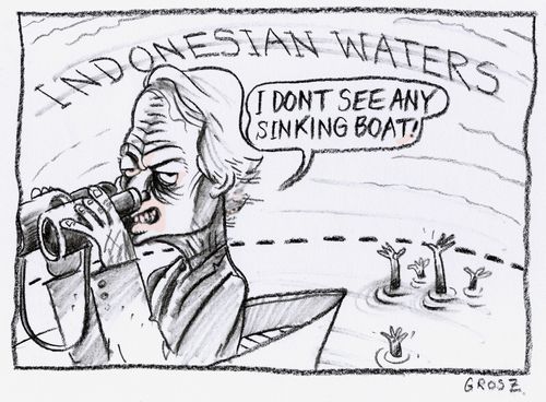 Australian Immigration Minister knew of the sinking of an asylum seekers boat in australian waters but didn't pass on information to PM.