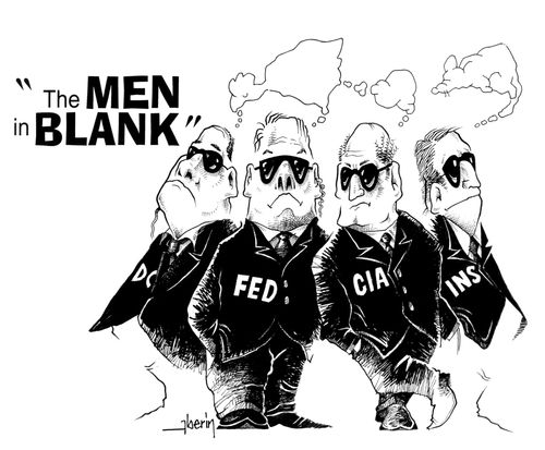 Men in Blank