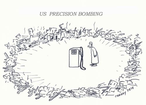 US precision bombing