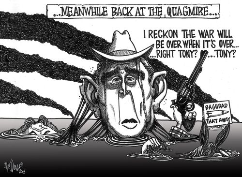 ...Meanwhile back at the Quagmire