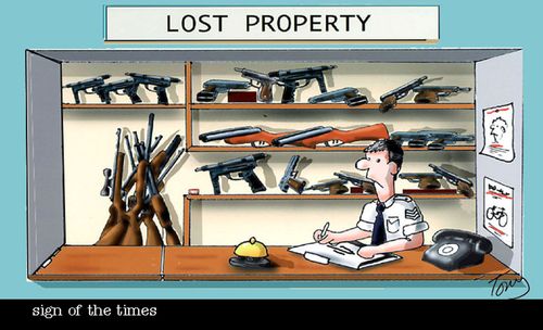 Modern day gun mentality.