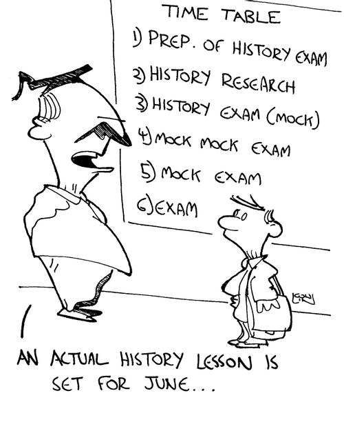 'An actual History lesson is set for June...'