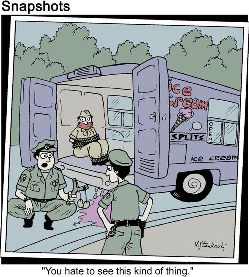 "You hate to see this kind of thing."