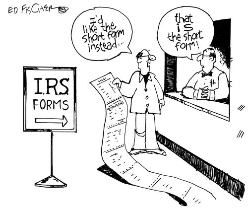 'I.R.S short form.'