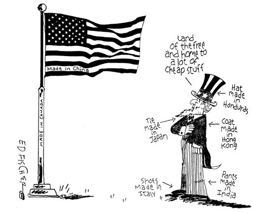 Land Of The Free And Home To A Lot Of Cheap Stuff
