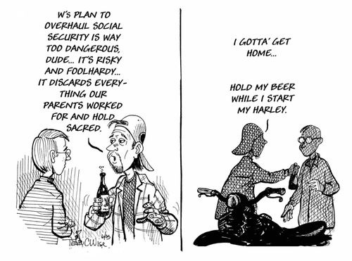 Risky Social Security