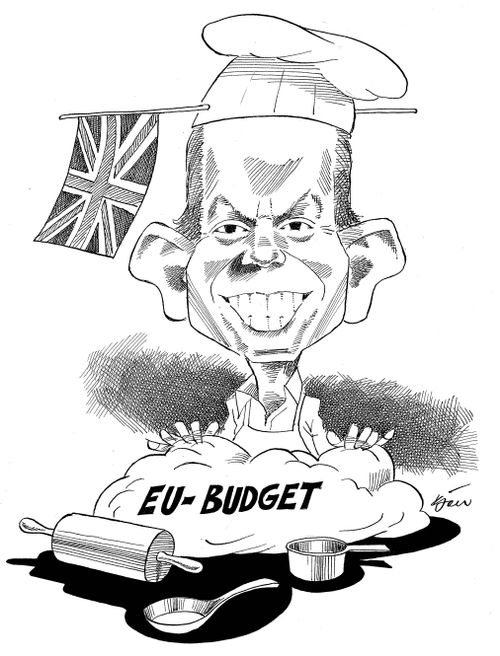 Tony Blair - EU budget.