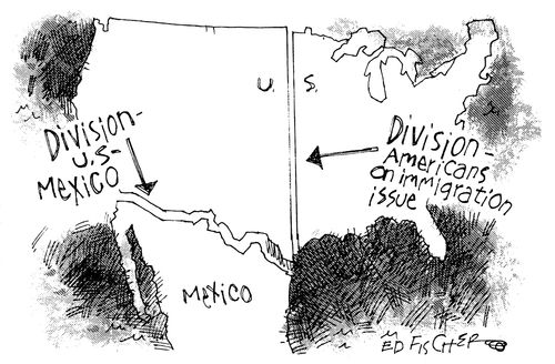 The U.S. and Mexico Division