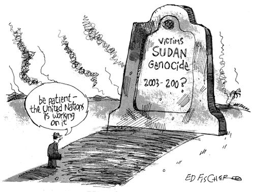 Be patient - the UN is working on it.