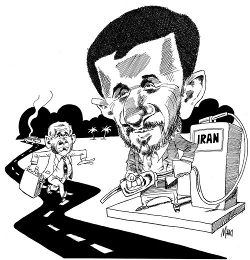 Mahmoud Ahmadinejad - Bush.