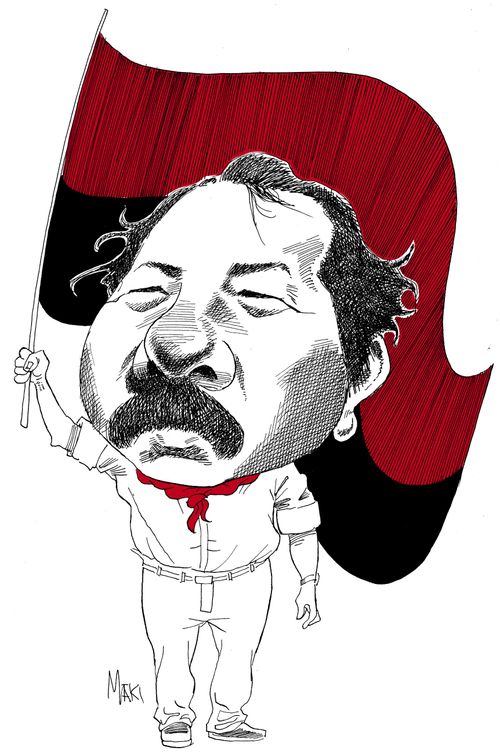 Daniel Ortega - President of Nicaragua.