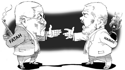 Reaching out - Fatah and Hamas.