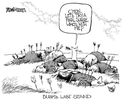 Bush's Last Stand.