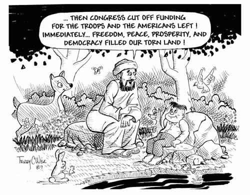 Peace in the East.
