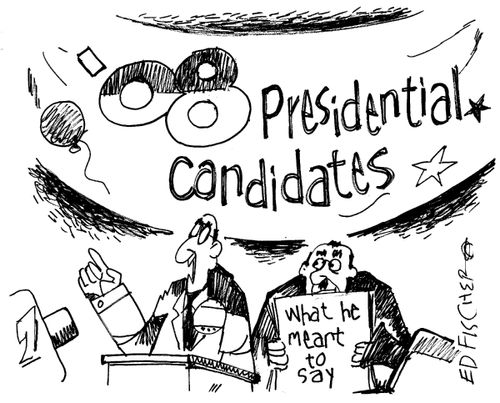 '08 Presidential Candidates Speech.