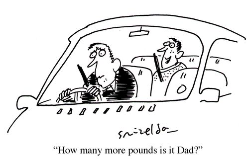 Road pricing - 'How many more pounds is it Dad?'