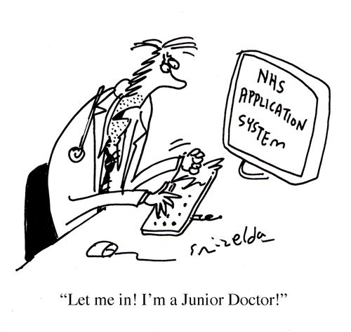 NHS application system: 'Let me in! I'm a Junior Doctor!'