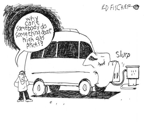 The Hypocrite - So Why Can't Someone Do Something About High Gas Prices?