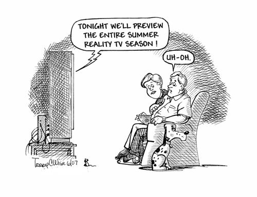 "Tonight we'll preview the entire summer reality TV season!"