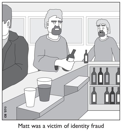 "Matt was a victim of identity fraud."