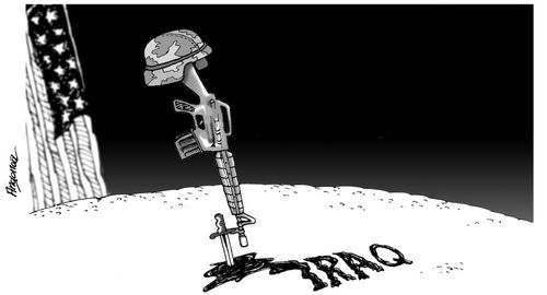 US soldiers deaths in Iraq.
