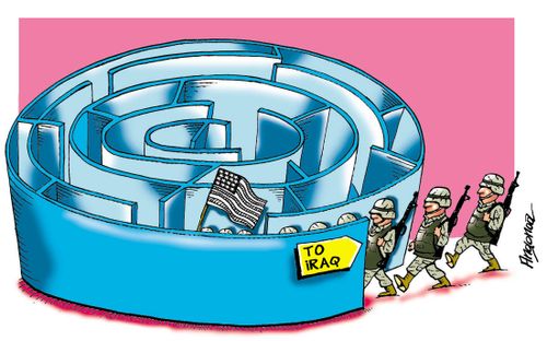 Iraq - has no exit.