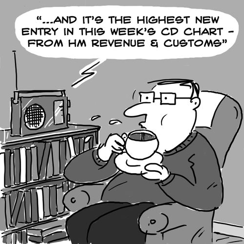Highest new entry in CD charts - HM Revenue & Customs