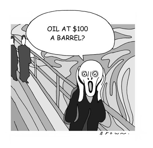 Oil at $100 a barrel