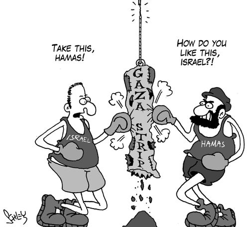 'Take this, Hamas!'